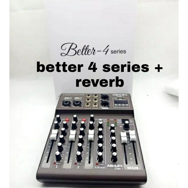 Jual Mixer Audio Ashley Channel Better Series Reverb Shopee Indonesia