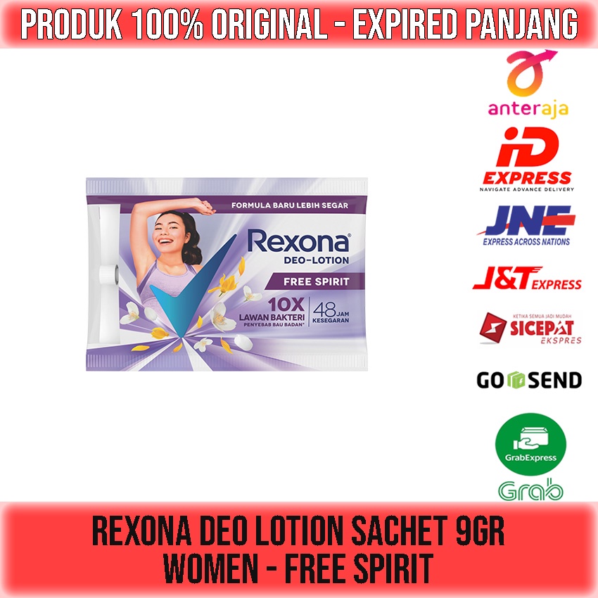 Jual REXONA DEO LOTION SACHET 9gr REXONA SASET / REXONA MEN ICE COOL ...