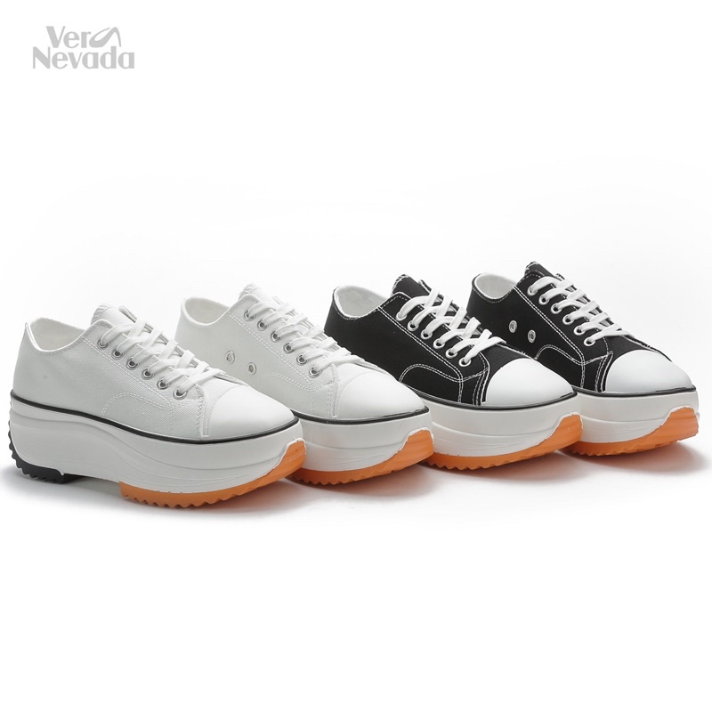 Sepatu wedges hot sale sneakers