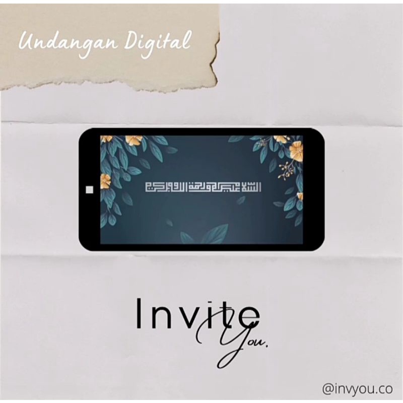 Jual Undangan Digital Murah Shopee Indonesia