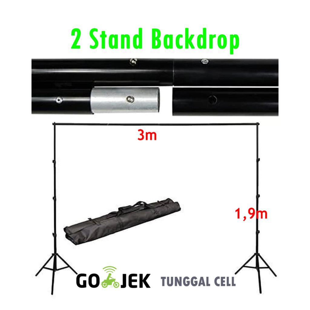 Jual Tc Bracket Stand M Untuk Backdrop Foto Studio Bracket Background Stand Background Foto