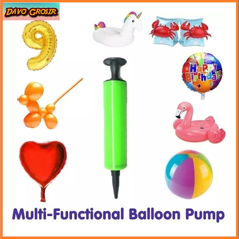 Jual Pompa Balon Pelampung Bola Pompa Tangan Serbaguna Hand Pump