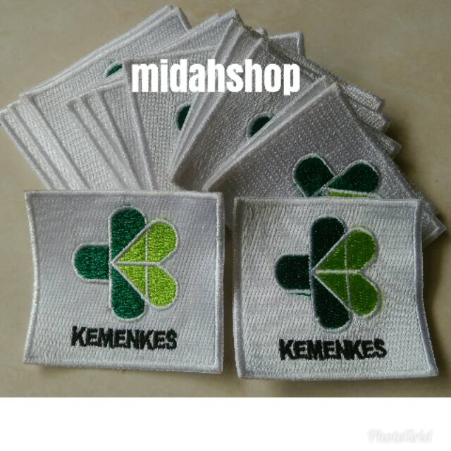 Jual Logo Kemenkes Bordir 6cm. | Shopee Indonesia