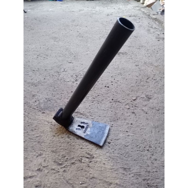 Jual petel banci cangkul pacul kayu tajam gagang besi / cangkul baja ...
