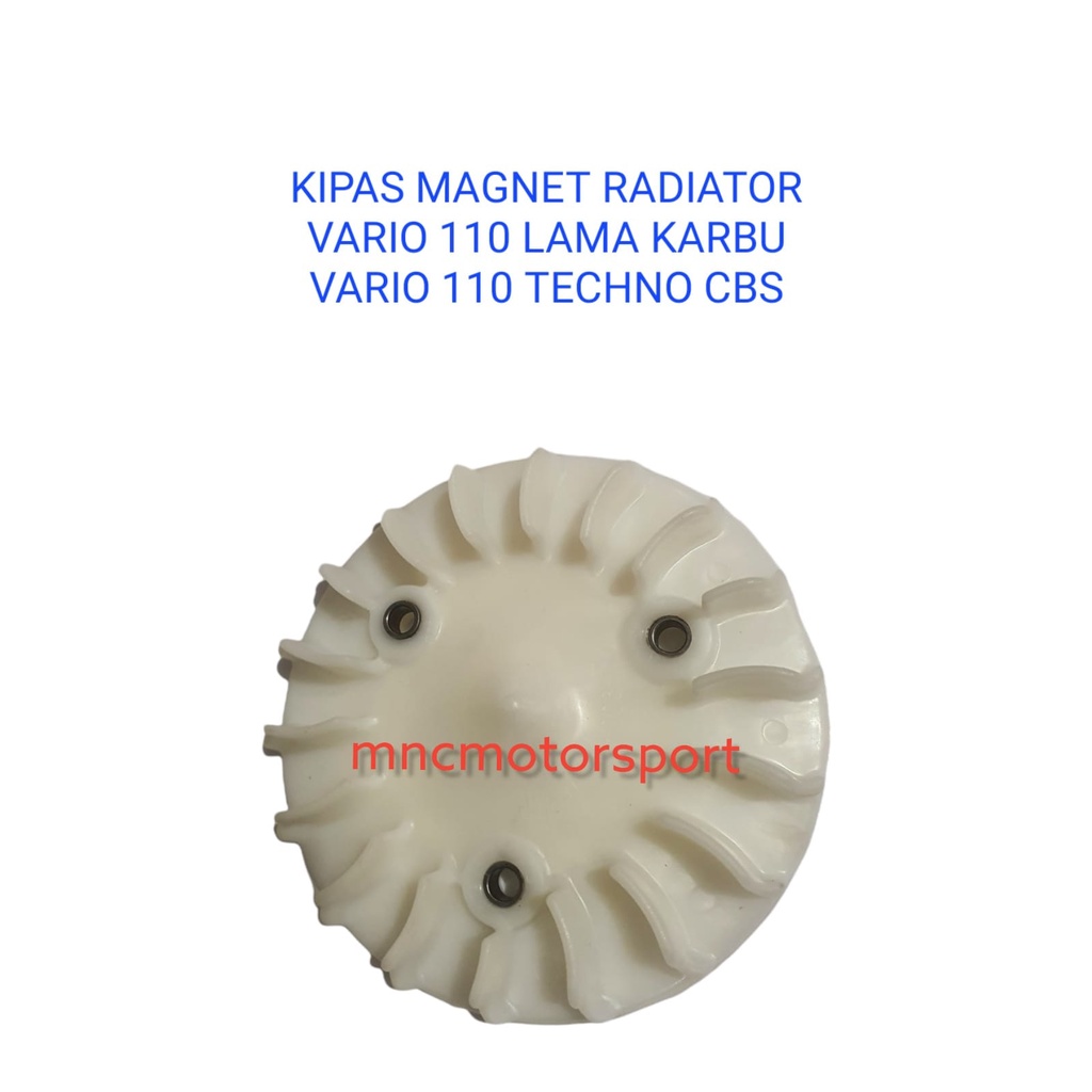 Jual KIPAS RADIATOR MAGNET MAGNIT VARIO 110 LAMA KARBU TECHNO CBS ...