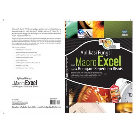 Jual Buku Panduan Aplikasi Dan Solusi: Aplikasi Fungsi Dan Macro Excel ...