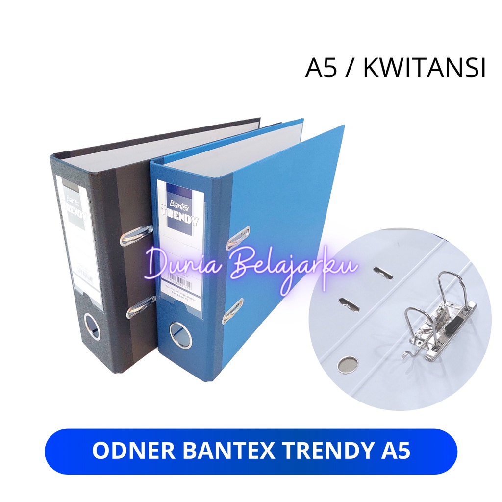 Jual Ordner Bantex Trendy Odner A5 / Kwitansi 1448 7cm Lever Arch File ...