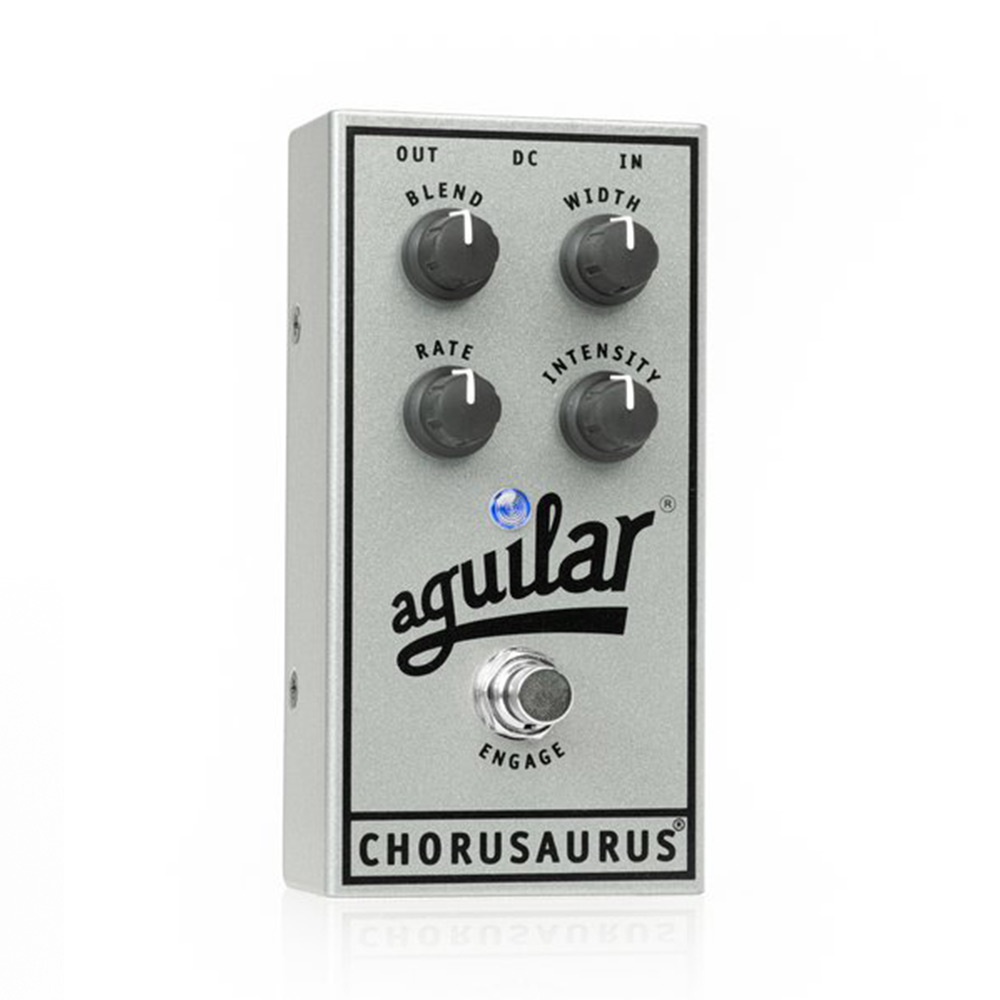 Jual Aguilar Chorusaurus Bass Chorus Pedal, 25th Anniversary Silver
