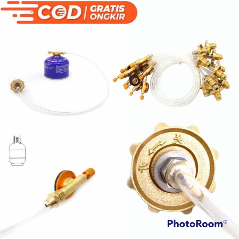 Jual YINGTOUMAN Selang Regulator Gas Kaleng Propane Butane Hi Cook