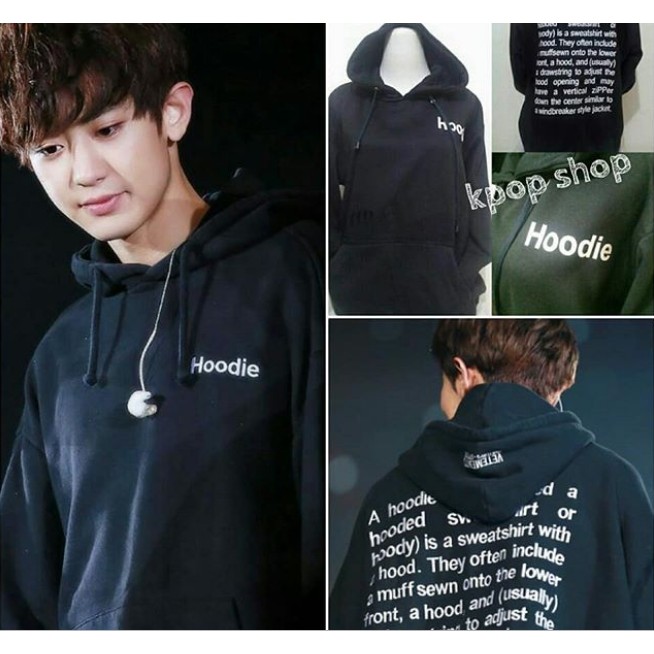 Hoodie exo shopee hotsell