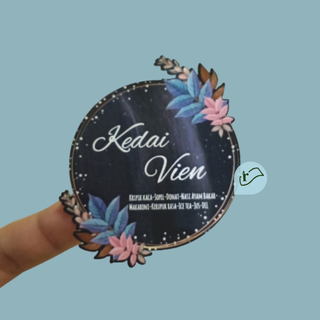 Jual Cetak sticker label kemasan waterproof bentuk bulat | Shopee Indonesia