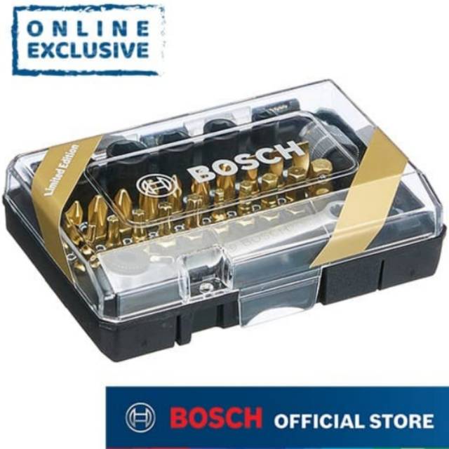 Jual GOYANG HARGA Bosch IXO Screwdriver Bit And Ratchet Set 27Pcs