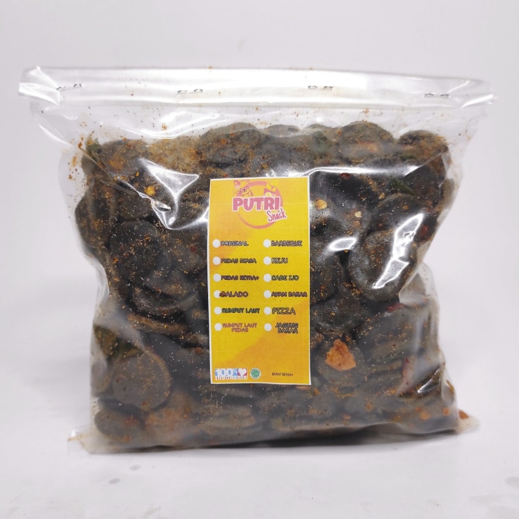 Jual Kerupuk Seblak Jengkol 250gr+ Extra Daun Jeruk | Shopee Indonesia