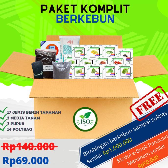 Jual Paket Benih Sayur Unggulan Shopee Indonesia