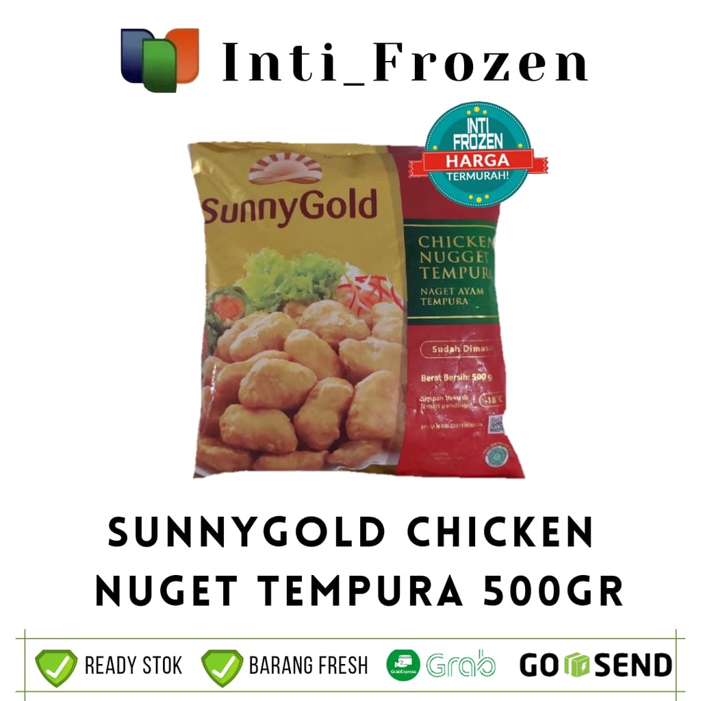 Jual Sunny Gold Tempura 500 G Shopee Indonesia 1437