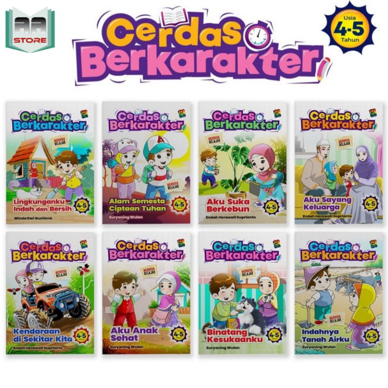 Jual Buku TK/PAUD Kurikulum Merdeka Belajar - Paket Cerdas Berkarakter ...