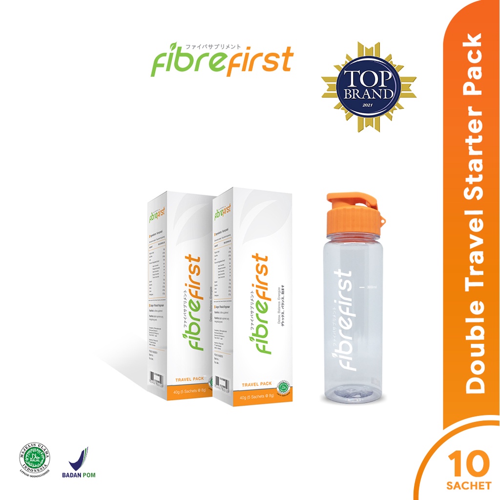 Jual FibreFirst | Diet & Detox | Double Travel Starter Pack | Shopee ...