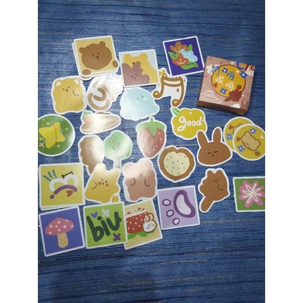 Jual 50 Pcs Sticker Pack Deco Stiker Lucu Cute Kawaii Stiker Hp Bujo