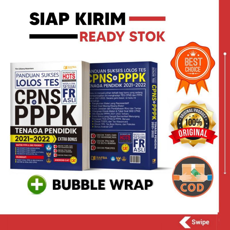 Jual Buku Cpns Pppk Buku Panduan Sukses Lolos Tes Cpns P K Tenaga