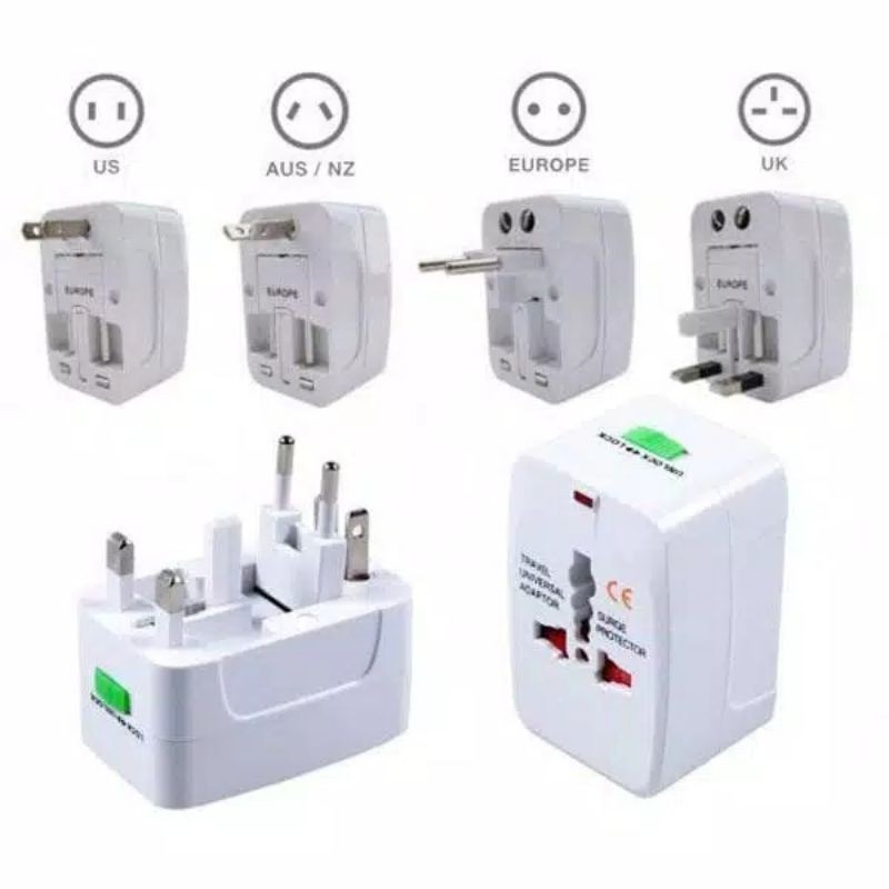 Jual ADAPTOR INTERNATIONAL ALL IN ONE | Shopee Indonesia