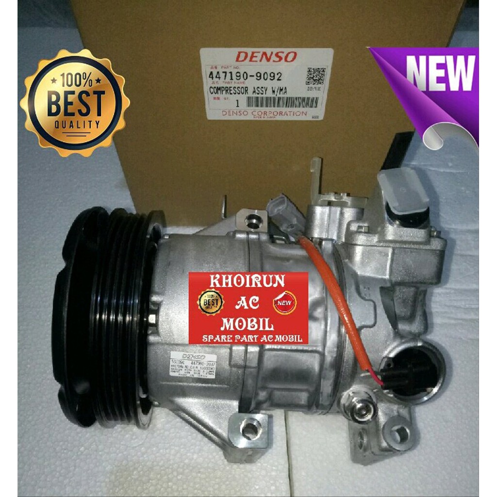 Jual Compresor Kompresor Ac Mobil Toyota Ist Merk - Denso Asli ...
