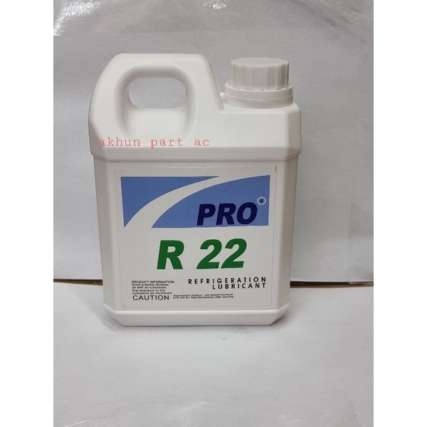 Jual OLI PRO R22 OLI COMPRESOR AC KOMPRESOR 1 LITER | Shopee Indonesia