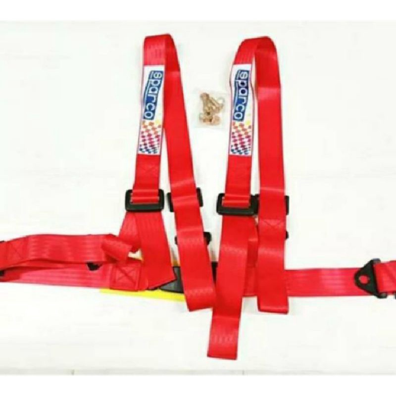 Jual safety belt racing 4 titik universal import | Shopee Indonesia
