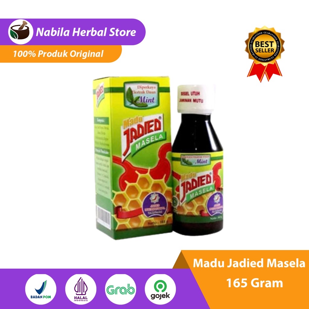 Jadied Masela - Solusi Herbal Atasi Gejala Asam Lambung - 165 gram