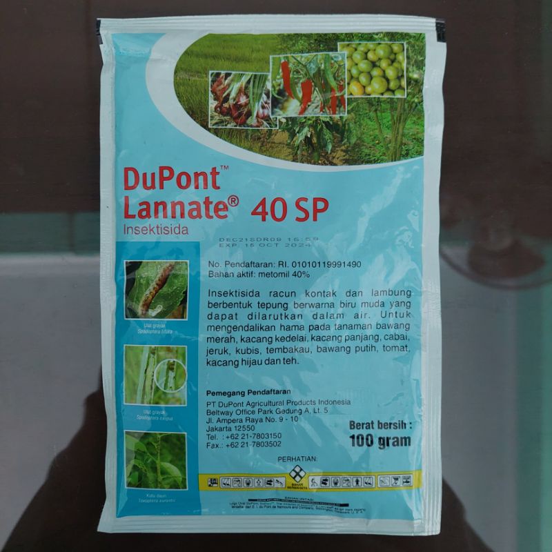 Jual INSEKTISIDA DUPONT LANNATE 40 SP - 100 GRAM | Shopee Indonesia