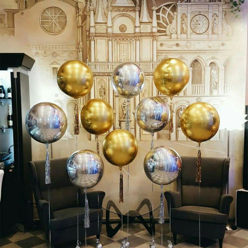 Jual Balon Foil ORBZ Balon 4D 18 inch/ Helium Quality | Shopee Indonesia