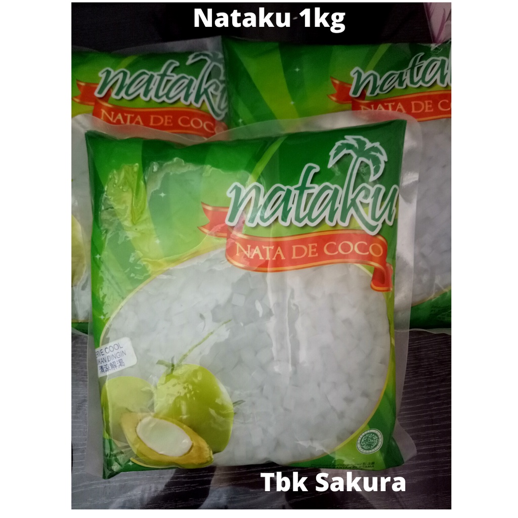 Jual Nataku Nata De Coco 1kg / Natadecoco | Shopee Indonesia