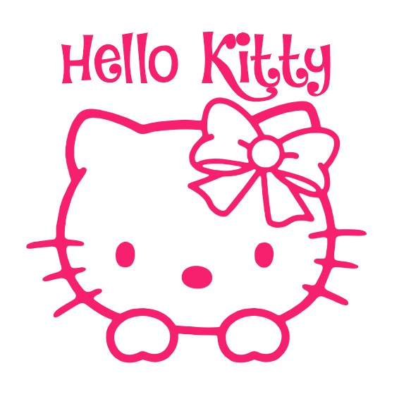 Jual STIKER HELLO KITTY BISA CUSTOM NAMA | Shopee Indonesia