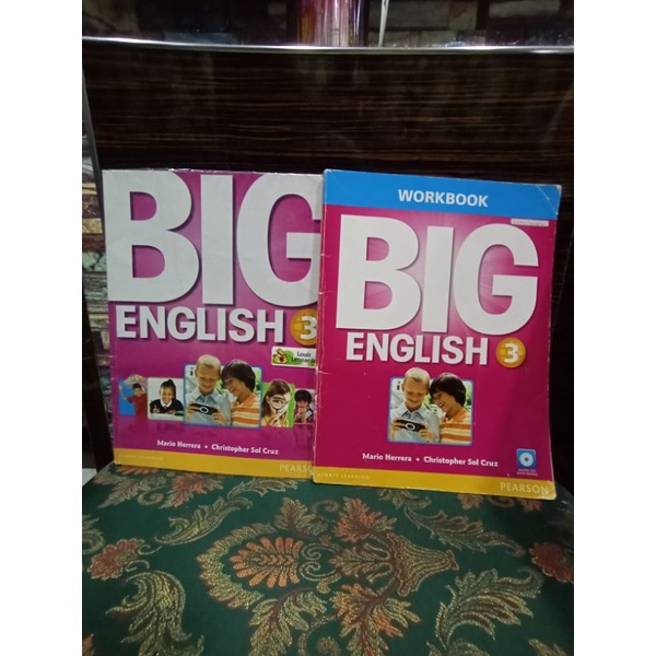 Jual Buku Inggris Big English 3 (STUDENT BOOK + WORKBOOK) Buku Bekas ...