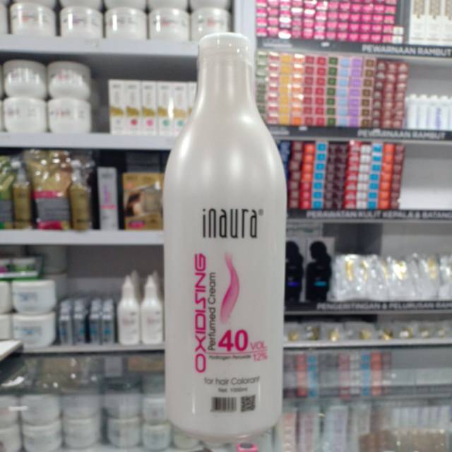 Jual INAURA Oxydant / Cream Developer 40Vol 12% 1 Liter | Shopee Indonesia