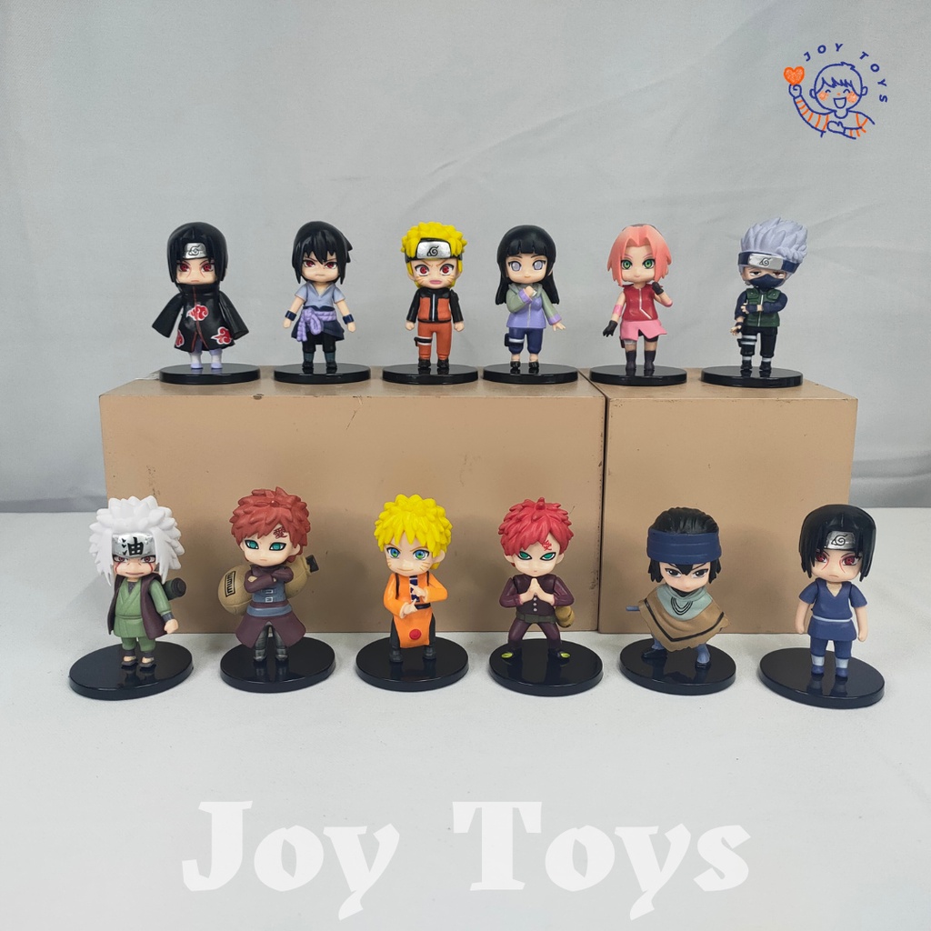 Jual NARUTO SHIPPUDEN CHIBI 12 PCS CHIBI FIGURINE, HIGH QUALITY ANIME ...