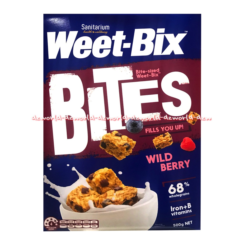 Jual Sanitarium Weet Bix Bites Wildberry 500gr Sereal Dengan Buah