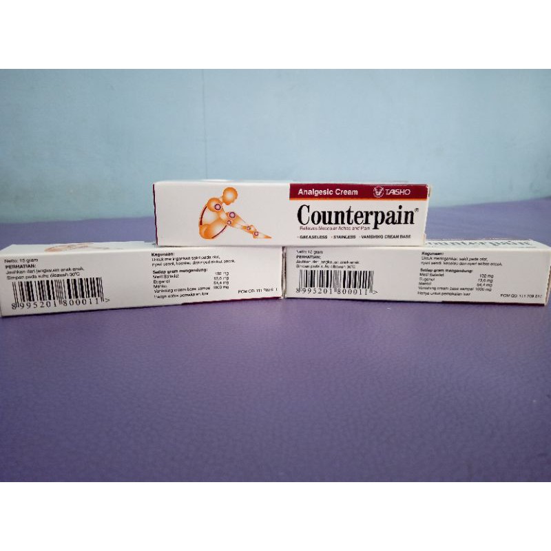 Jual Counterpain 15gr, 30gr, 60gr, 120gr | Shopee Indonesia