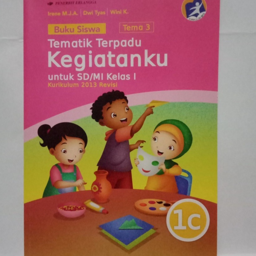 Jual Buku Siswa Tematik Terpadu Tema 3 Kegiatanku Kelas 1c Shopee