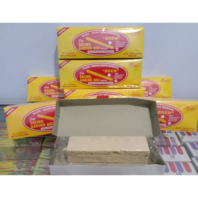 Jual Brem Suling Gading Madiun Isi 3 Batang Rasa Original | Shopee ...