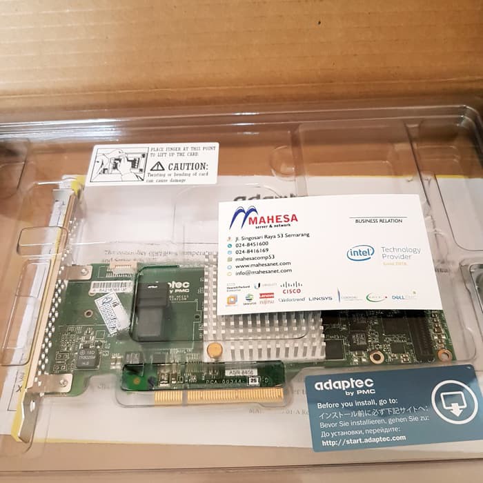 Staffa Per Slot Basso Profilo Gompf Per Controller RAID Adaptec 8405 LP &ndash; 9C21-0001A