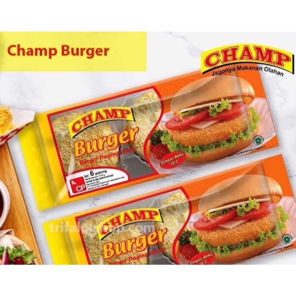 Jual Champ Daging Burger Ayam Crispy Shopee Indonesia