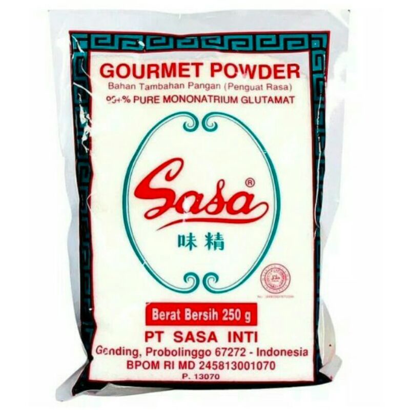 Jual Sasa MSG Micin Penyedap Rasa 100 Gram, 25 Gram, 8 Gram | Shopee ...