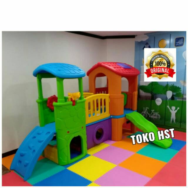 Jual PLAYGROUND RUMAH BESAR MAINAN ANAK PLAY GROUND RUMAH PEROSOTAN