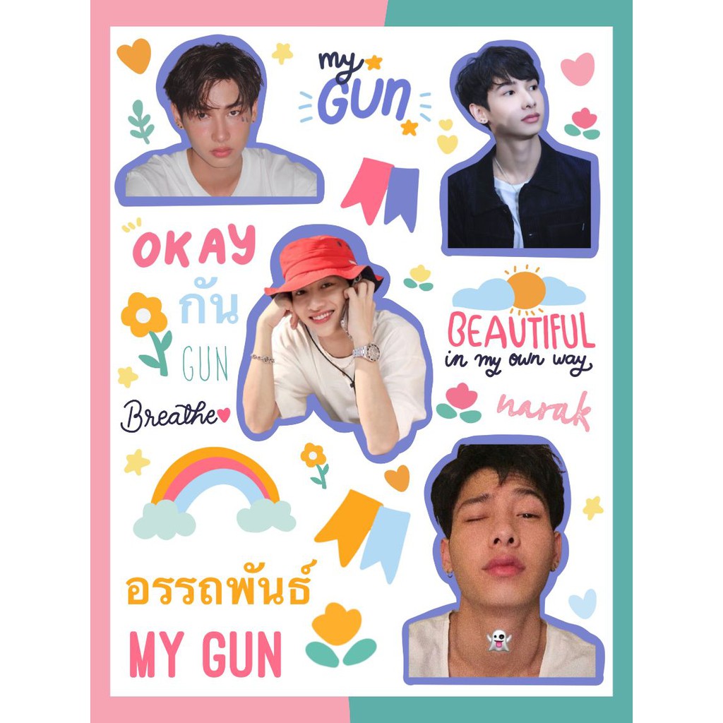 Jual Sticker Thailand GMM Boys 2021 
