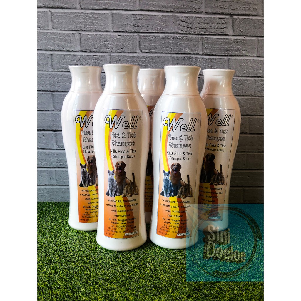 Jual Well Shampoo Flea And Tick Shampoo Kutu Shopee Indonesia