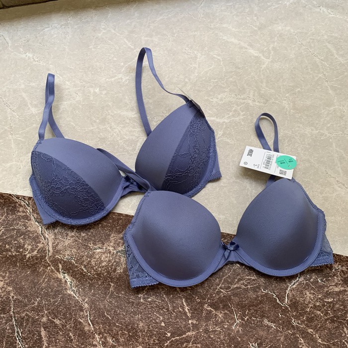 Jual [100K ISI 3] C&A DEMI Plunge Full Cup Bra Bundling Branded Beha ...