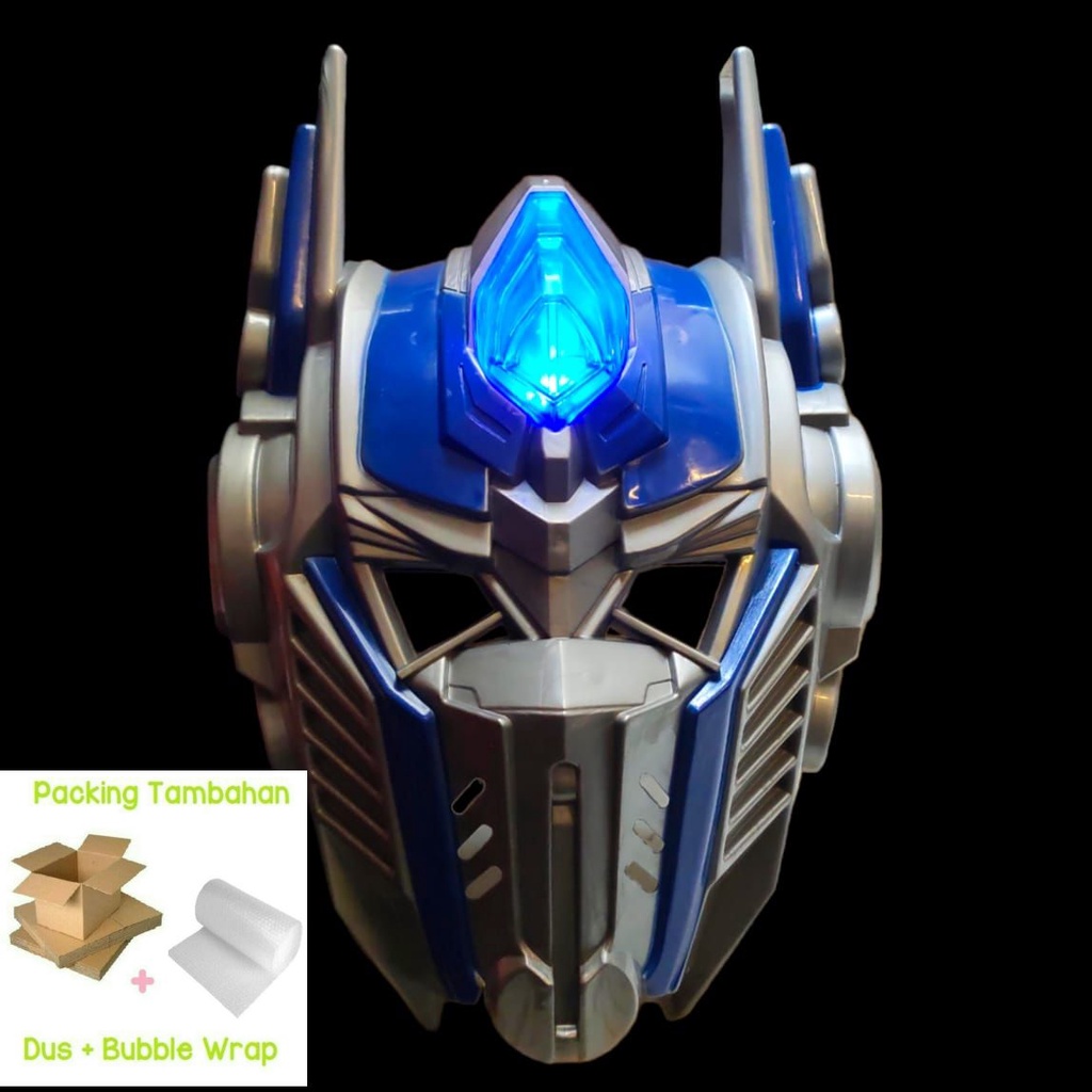 Jual Topeng Optimus Prime Led - Topeng Robot | Shopee Indonesia