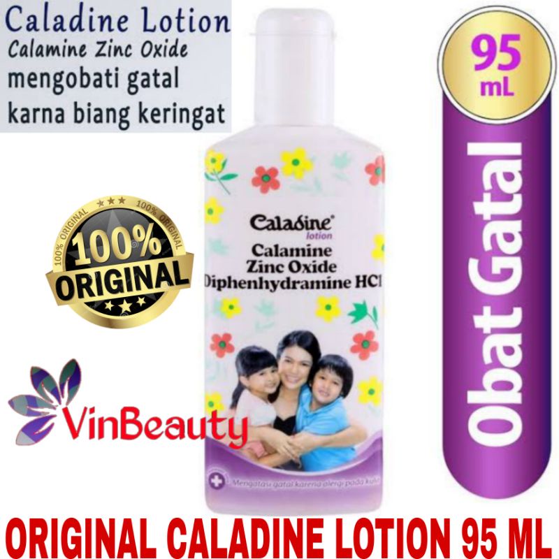 Jual ORIGINAL CALADINE LOTION 95 ML / 60 ML PENGURANG GATAL KULIT ANAK ...