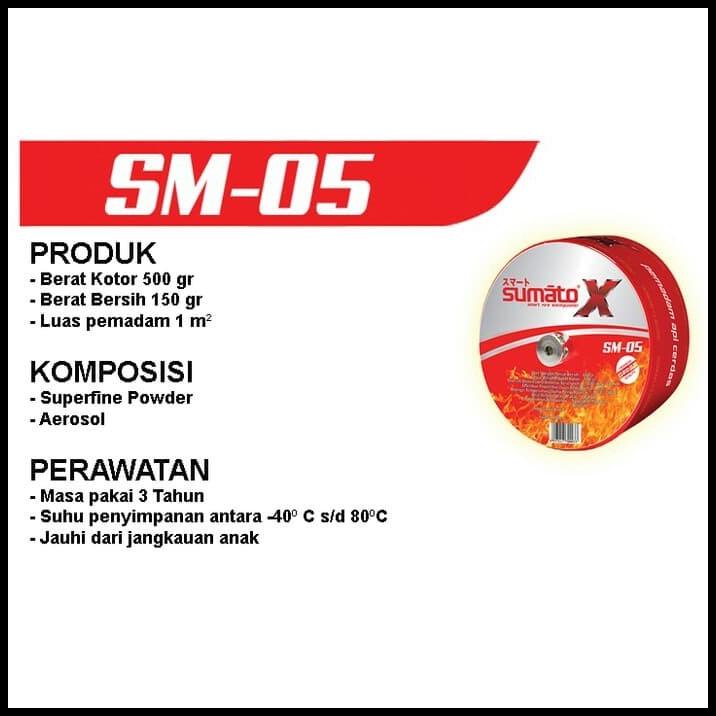 Jual Sumato X Sm-05 Alat Pemadam Otomatis Apar Racun Api Sm05 | Shopee ...