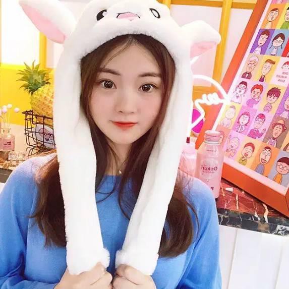 Jual *BiG PROMO [READY JAKARTA] Rabbit bunny BTS RUN dance hat tik tok ...